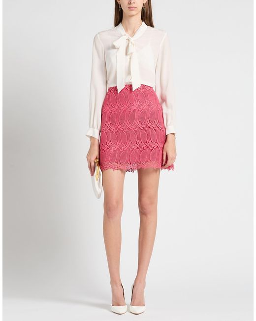 Giamba Pink Mini Skirt Polyester