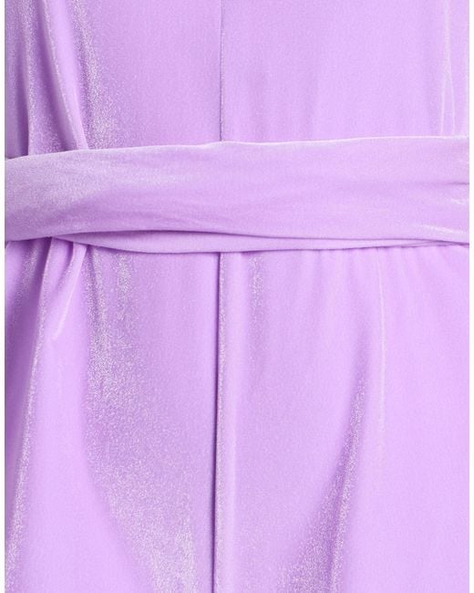 Gaelle Paris Purple Playsuit Polyamide, Elastane