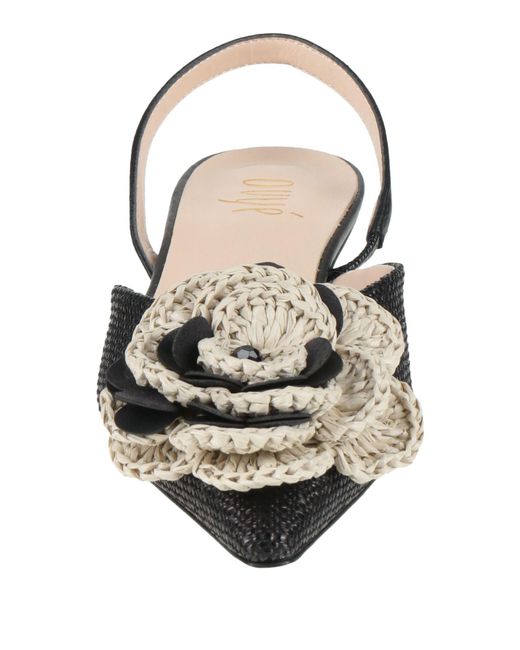 Ovyè Black Ballet Flats