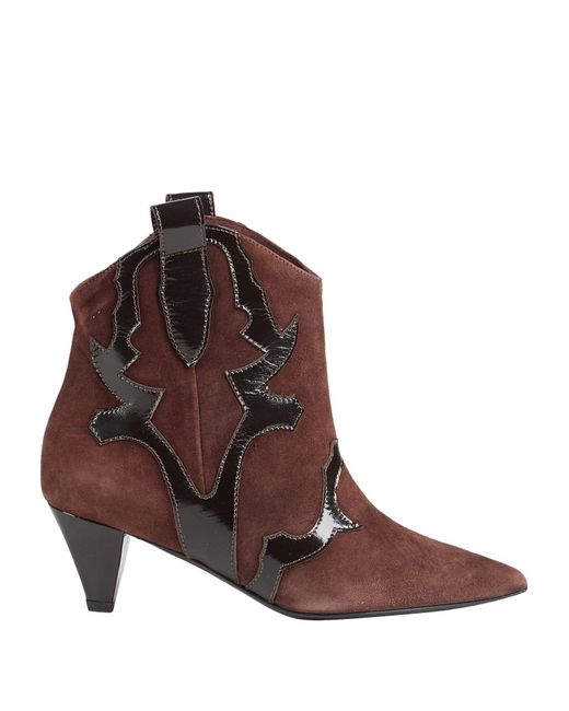 Marc Ellis Brown Ankle Boots