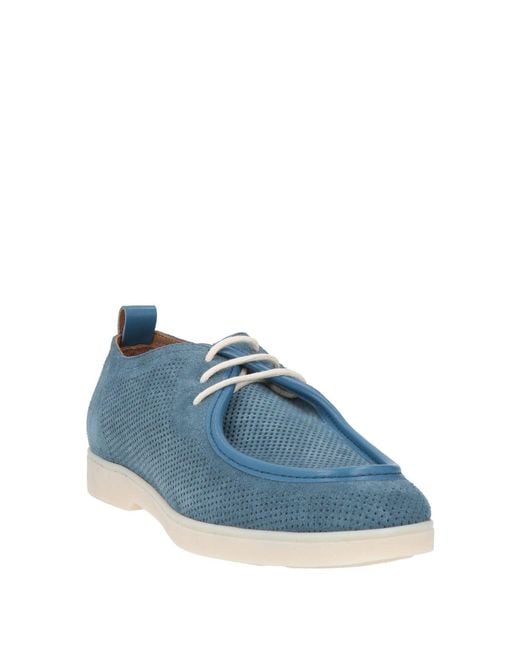 Cerruti 1881 Blue Lace-Up Shoes
