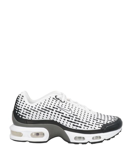 Nike White Sneakers Textile Fibers
