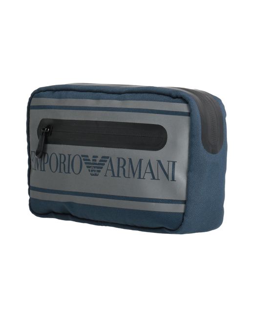 Emporio Armani Blue Belt Bag for men