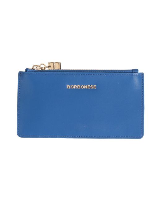 Borbonese Blue Wallet