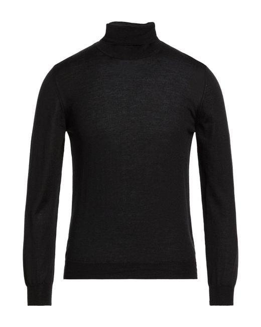 Slowear Black Turtleneck for men