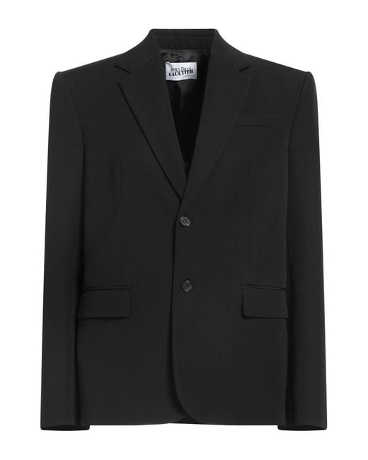 Jean Paul Gaultier Black Blazer Wool