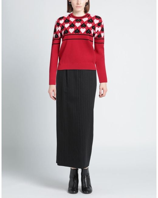 MSGM Red Pullover