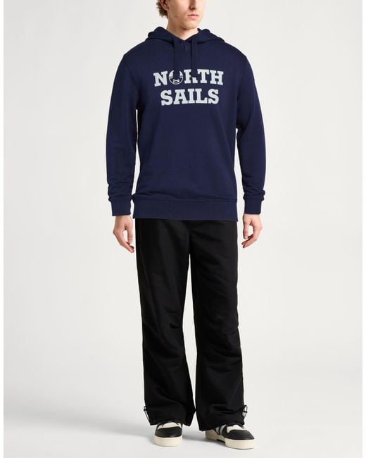 North Sails Blue Sweatshirt for men