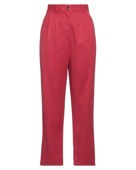 Pantalon Elisabetta Franchi en coloris Red