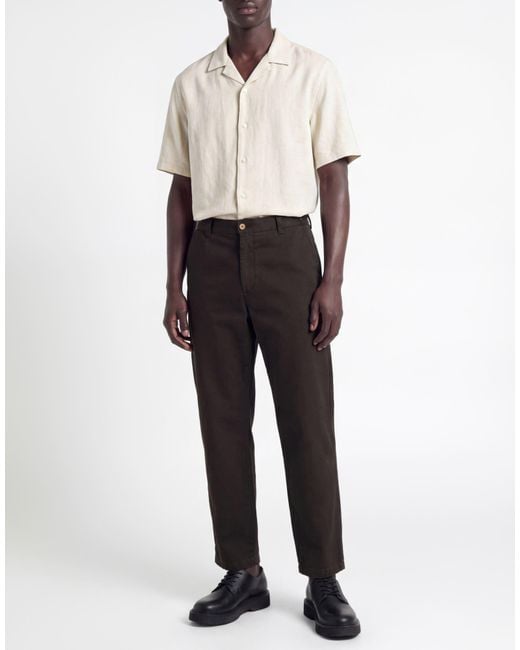 Briglia 1949 Black Pants Cotton for men