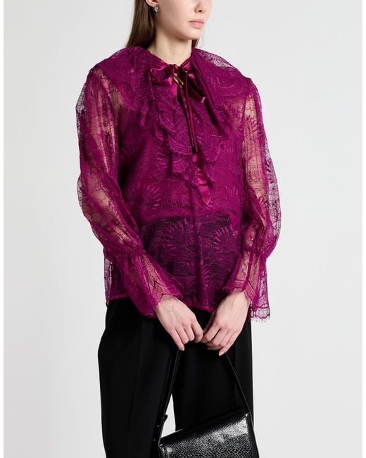 Alberta Ferretti Purple Top