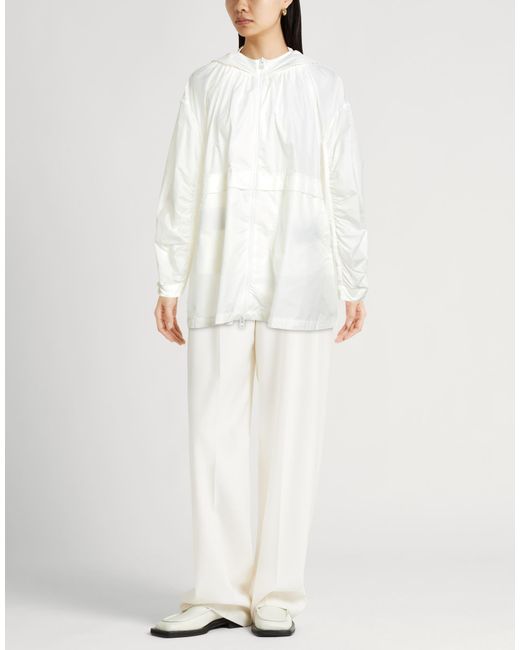 Herno White Globe Jacket Polyamide