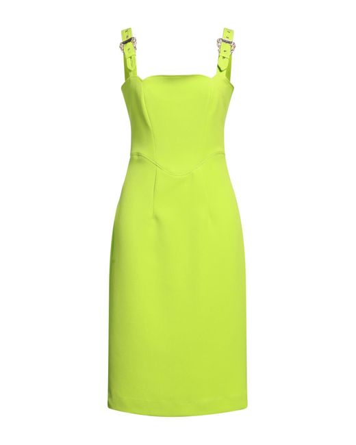 Versace Green Midi Dress