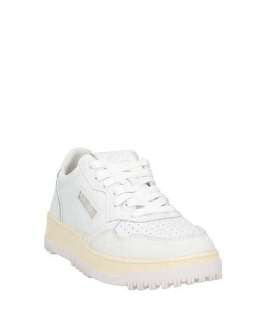 Autry White Sneakers