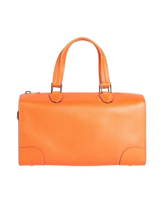 Valextra Orange Handbag