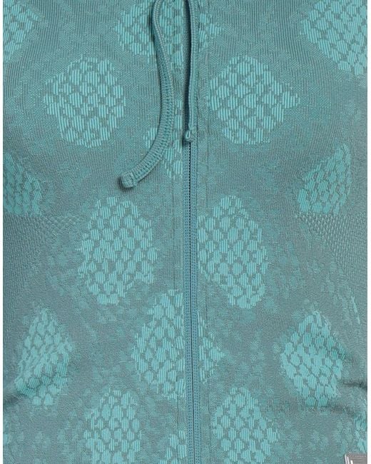 EA7 Blue Sweatshirt Polyamide, Polyester, Elastane