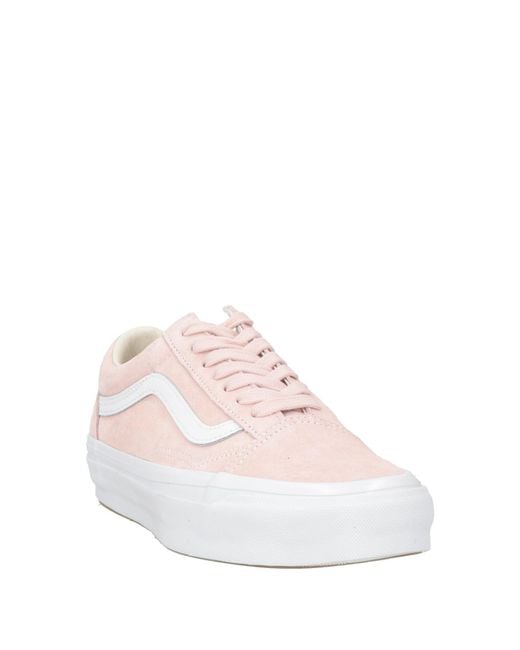 Vans Pink Sneakers Leather for men