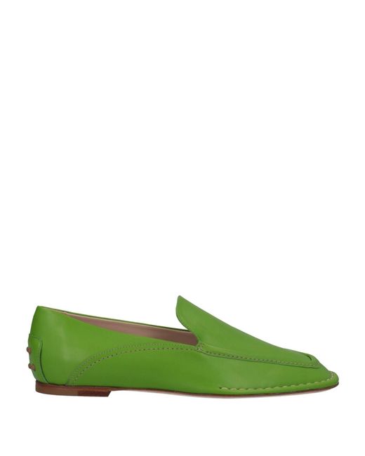 Tod's Green Loafer