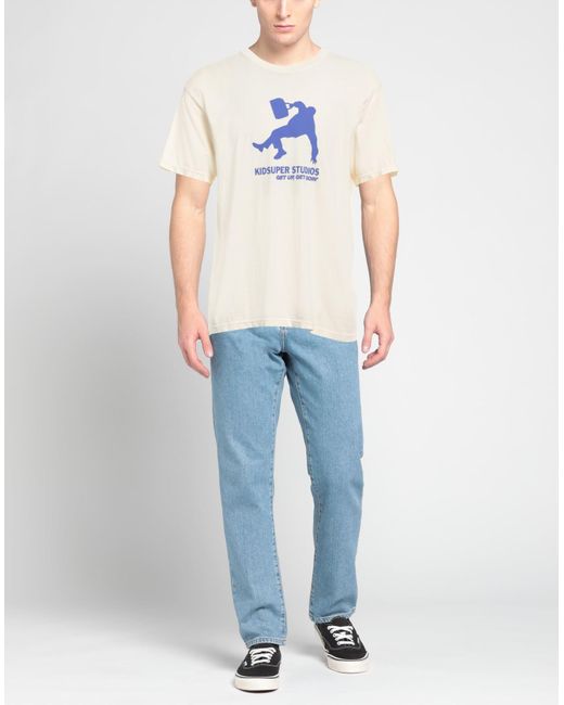 Kidsuper White T-Shirt Cotton for men