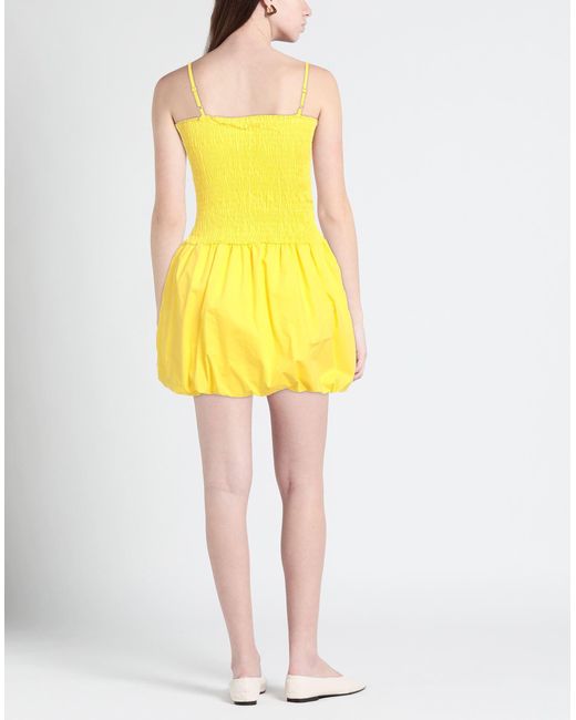 Imperial Yellow Mini-Kleid