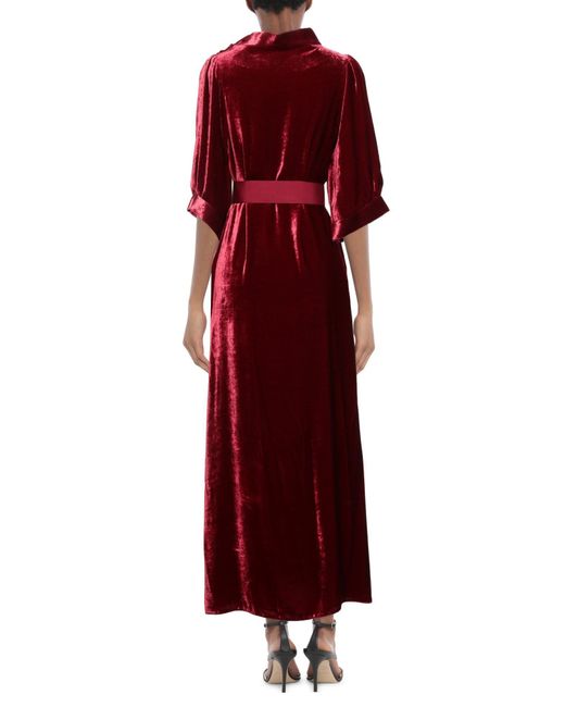 Giorgio Armani Red Long Dress