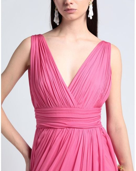 Alberta Ferretti Pink Maxi-Kleid