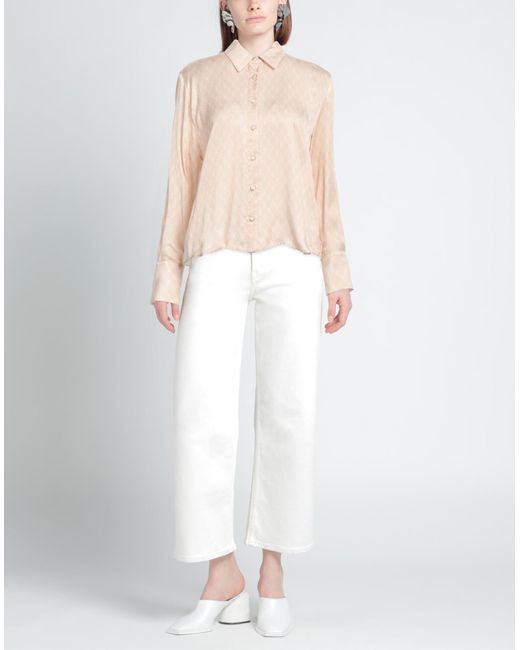 MVP WARDROBE Natural Sand Shirt Cupro