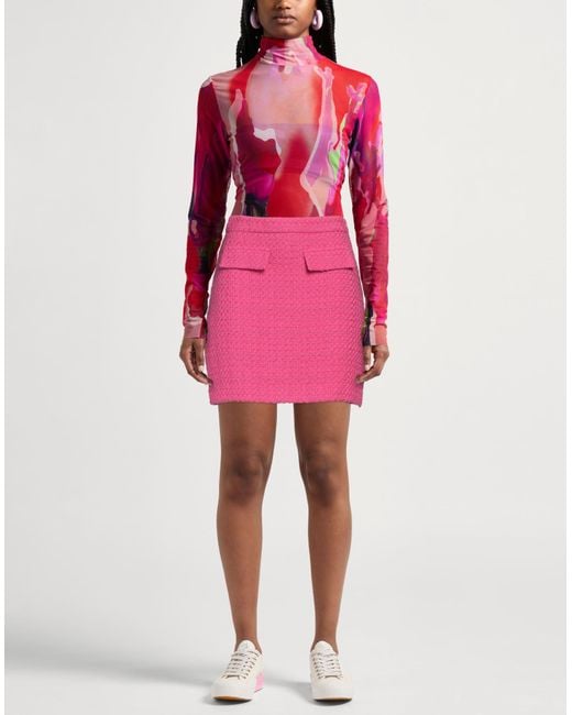 MSGM Pink Mini Skirt