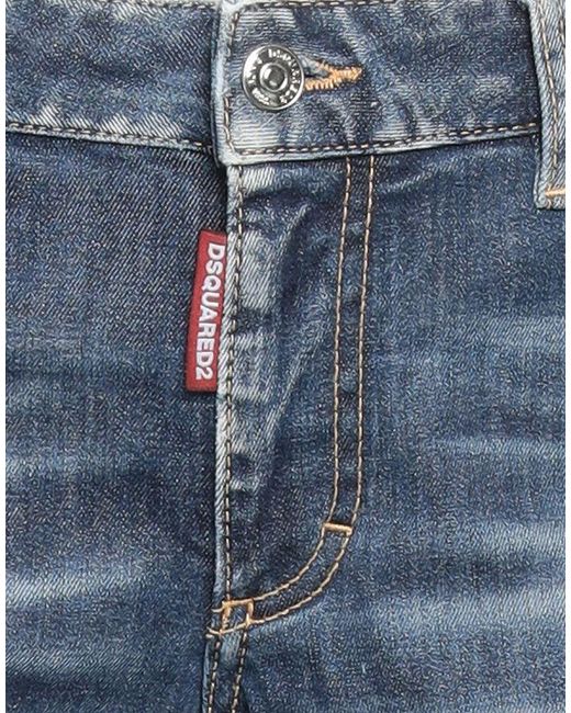 DSquared² Blue Jeans Cotton, Elastomultiester, Elastane
