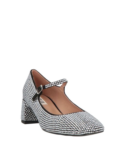 Bibi Lou Gray Pumps