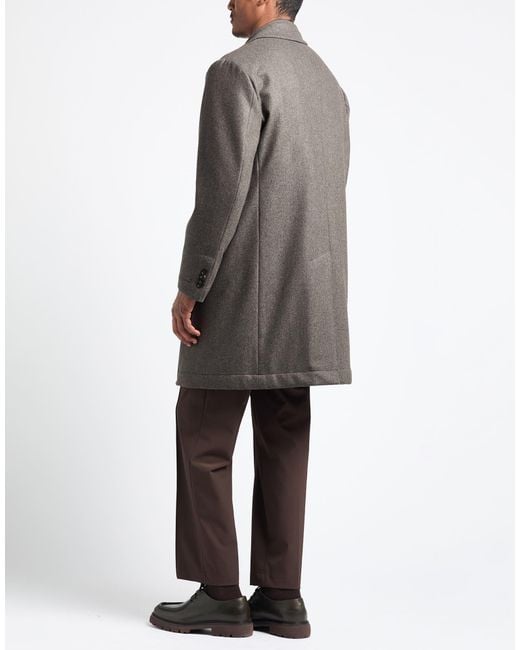 Boglioli Gray Coat for men