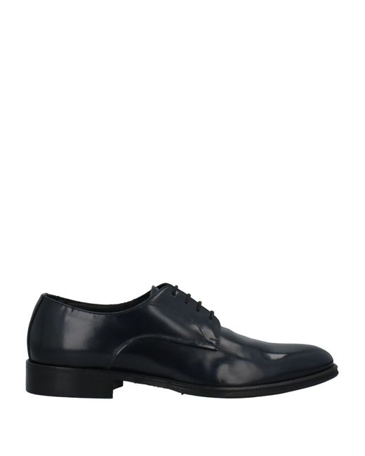 Angelo Nardelli Black Lace-up Shoes for men