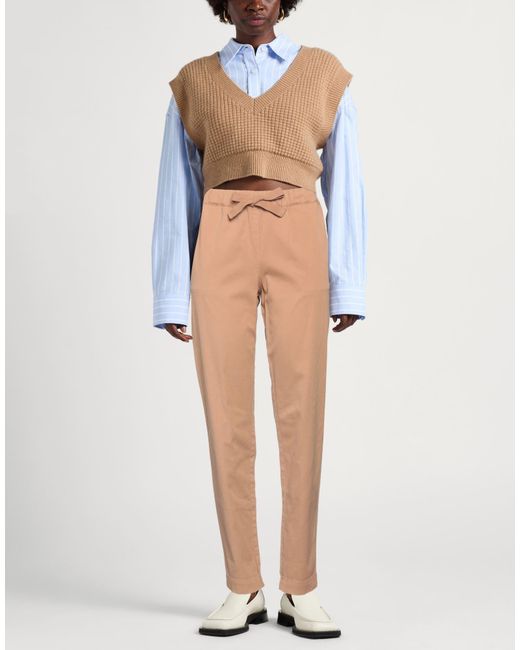 Semicouture Natural Trouser