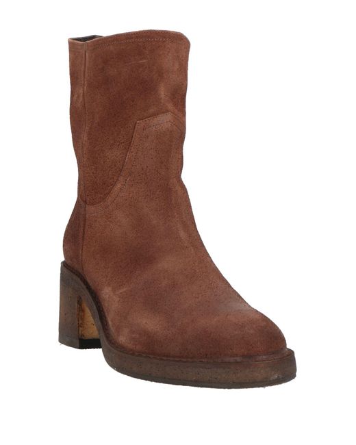 Pantanetti Brown Ankle Boots