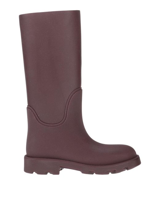 Burberry Purple Plum Boot Rubber for men