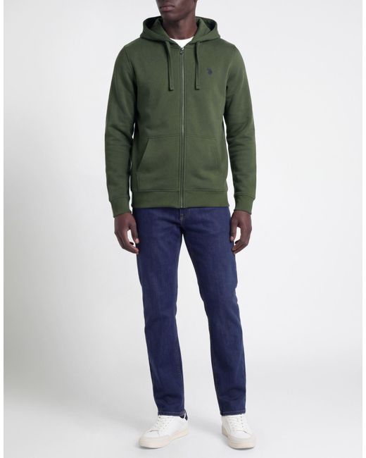 U.S. POLO ASSN. Green Sweatshirt for men