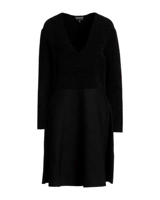 Emporio Armani Black Midi Dresses