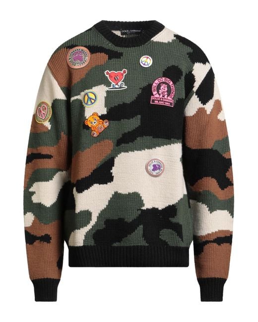 Pullover Dolce & Gabbana de hombre de color Black