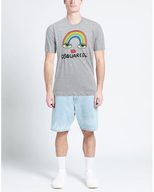 DSquared² Gray T-shirt for men