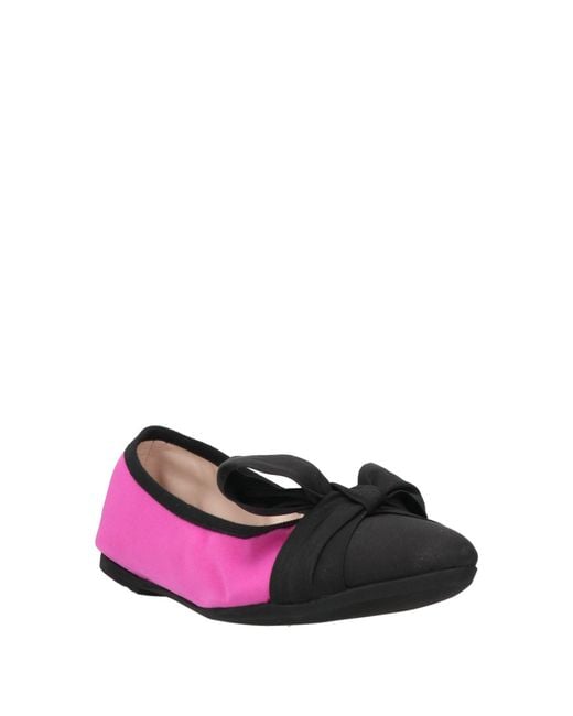N°21 Purple Ballet Flats