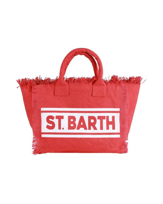 Mc2 Saint Barth Red Handbag
