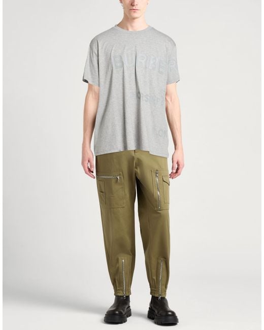 Burberry Gray T-Shirt for men