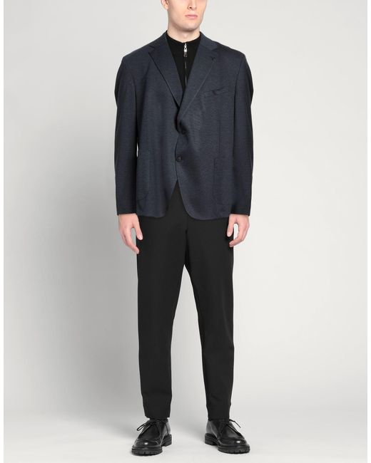 DIGEL Blue Blazer Viscose, Polyester, Elastane for men