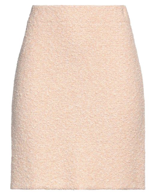 Amina Rubinacci Natural Mini Skirt