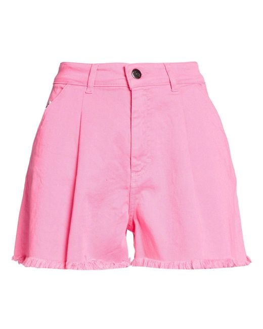 Jijil Pink Shorts & Bermuda Shorts