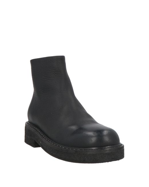 Marsèll Black Ankle Boots Leather