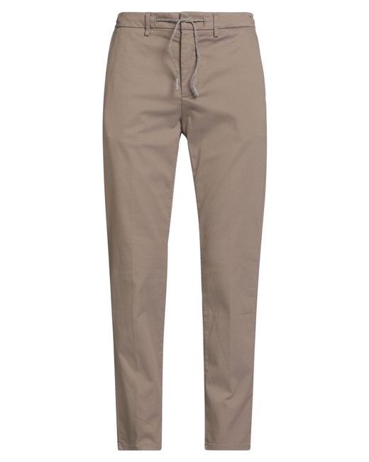Harmont & Blaine Gray Pants Cotton, Polyester, Elastane for men