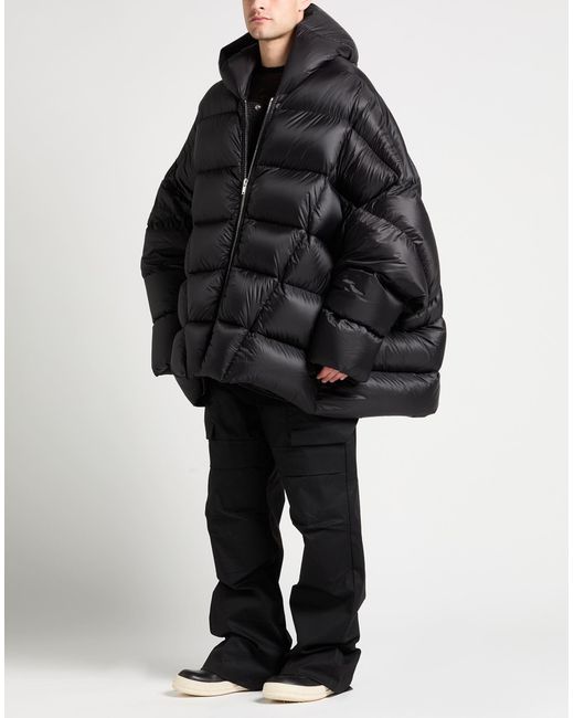 Rick Owens Black Puffer Polyamide for men