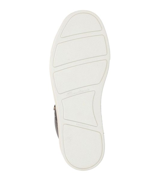 Santoni Brown Trainers for men