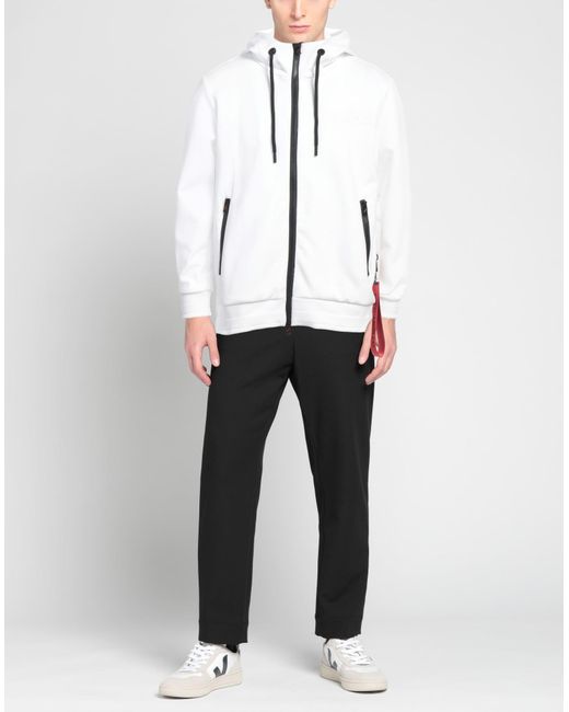 AFTER LABEL Sweatshirt in White für Herren